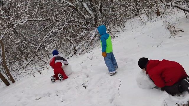 ⛄ Лесной снеговик Василий ❄ Зимние забавы ❄ смотреть онлайн