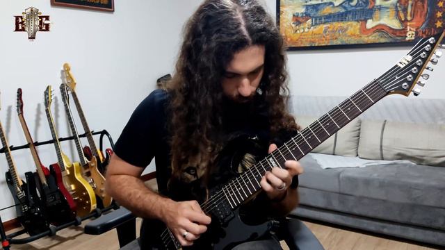 LTD M17 com captação Sentient e Nazgul: só guitarra, sem fala! смотреть онлайн