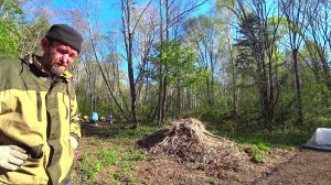 СНОВА В ТАЙГУ НА НОВЫЙ УЧАСТОК. Второй день, осмотр пчел.