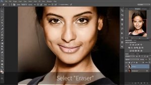 How To Change Skin color from dark to fair in photoshop