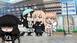 -meme-та была улыбка похожа на рай-Gacha life-