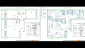 Перепланировка трехкомнатной квартиры в доме серии 85 (114-85)