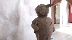 Садовый Гном из цемента своими руками