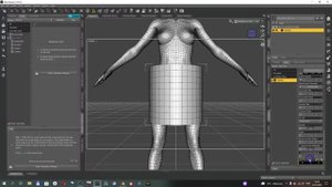 Как создать одежду для DAZ-Studio. Первый способ.