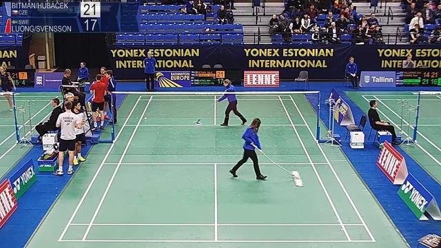 Bitman / Hubáček vs Luong / Svensson (MD, R32) - YONEX Estonian Intl. 2019
