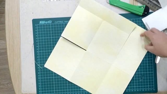 DIY.Миниальбом из одного листа скрапбумаги.МК скрапбукинг.