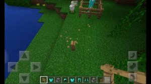 Как одеть броню на мобов в Minecraft pe 1.1(без модов)