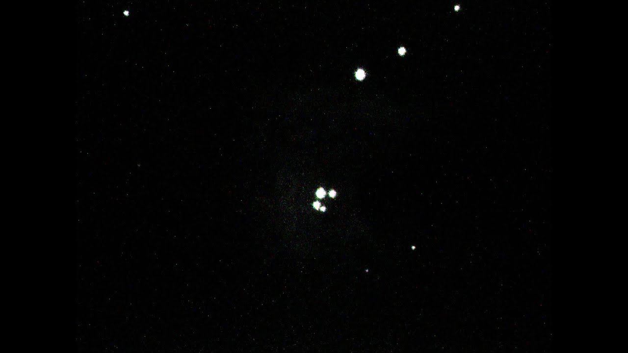 ZWO 224 MC Orion Nebula test, 12 fps