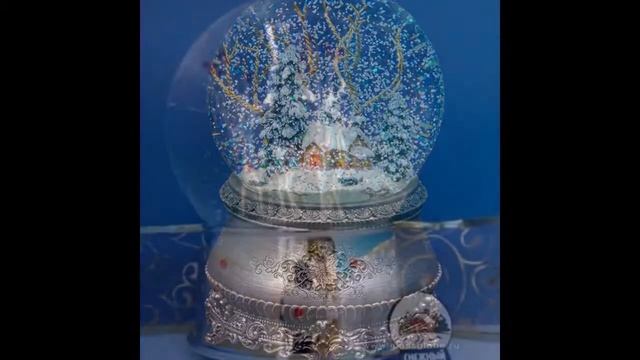 Новогодние шары своими руками Стеклянные шары со снегом смотреть онлайн