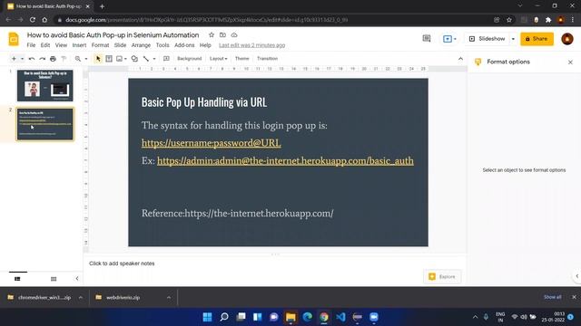 How to avoid Basic Auth Pop-up in Selenium?