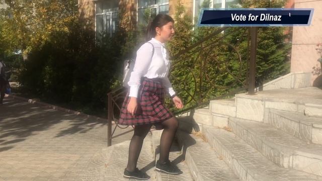 Рустемова Дильназ 10С класс - кандидат в президента школы смотреть онлайн