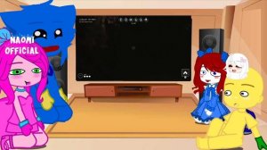 Poppy Playtime React To Project: Playtime - Official Gameplay Video 4K II Gacha Club II My AU