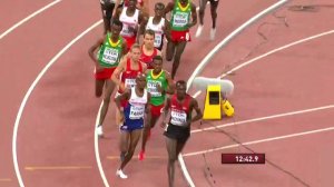 Mo Farah Strikes Double Gold wins 5000m Final IAAF World Champs 2015