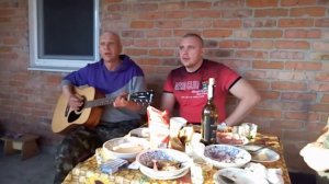 Саруханов Зелёные глаза, классная песня под гитару, крутой кавер