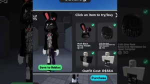 Catalog creator Roblox| Emo/goth avatar ideas|