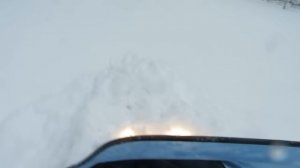 Lynx Yeti Pro 550 по глубокому снегу ч.2.