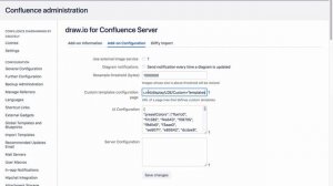 How to use your own custom templates in draw.io for Atlassian Confluence (Server)