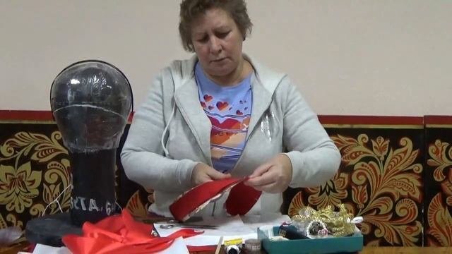 Мастер-класс по изготовлению кокошника от мастера Светланы Баландиной