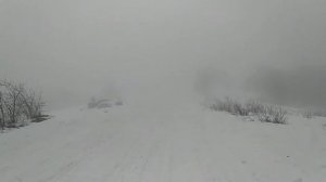 Поход на Гимбу. Туман, никакой видимости, сильный ветер