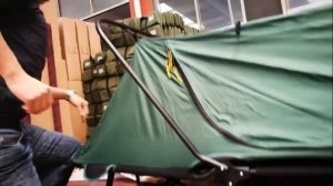 Палатка-раскладушка.