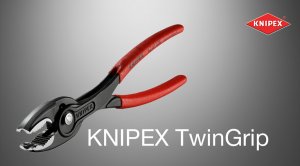 Захватные клещи KNIPEX TwinGrip® KN-8201200