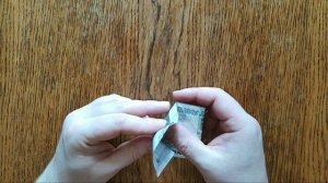 Оригами "Прыгающая Лягушка", из бумажных денег. Origami "Jumping Frog", from paper money.