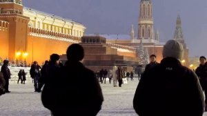 Москва. Красная площадь. Зима