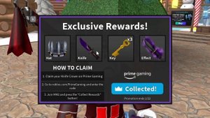 How to get VOID KNIFE + EFFECT in Murder Mystery 2
