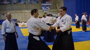 Айкибудо в России. Международный семинар по Айкибудо и Тэнсин Сёдэн Катори Синто рю в Москве.