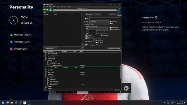 999 Skill Points In EAFC 24 Player Career And Cheat Table Tutorial
