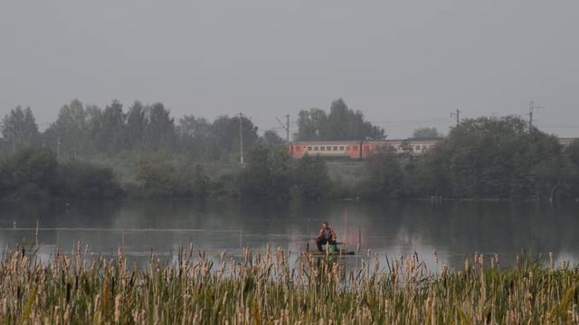 Электропоезд ЭР9Т-??? сообщением № 6481/6381Глазов-Киров проходит через п. Фаленки смотреть онлайн