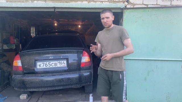 Доработки Hyundai Accent и замена рулевых наконечников (Часть 1) смотреть онлайн