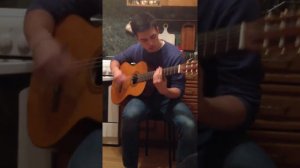 Drop dead on acoustic guitar(дроп деад на акустической гитаре)