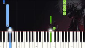 Tokyo Ghoul OP - Unravel - EASY Piano tutorial