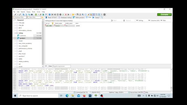 Question | Set 08 | Database Management System | Java Institute