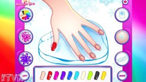 Disney Frozen - Elsa Great Manicure - Baby Games Холодное Сердце Маникюр Эльзы