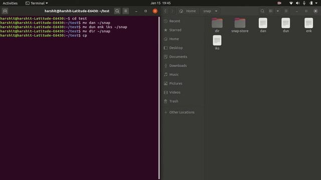 How to Copy, Move, and Rename Files and Folders in Linux? - cp and mv Command смотреть онлайн