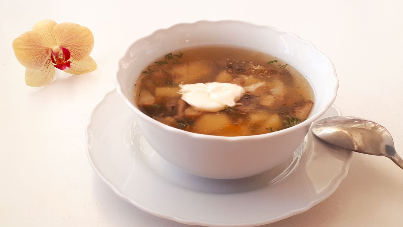 Грибной суп.  Как приготовить грибной суп? Грибной суп - рецепт классический.