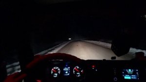 новая работа на тонаре, ночная езда, дороге п#зда, scania