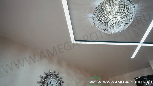 AMEGA - натяжные потолки г. Саранск смотреть онлайн