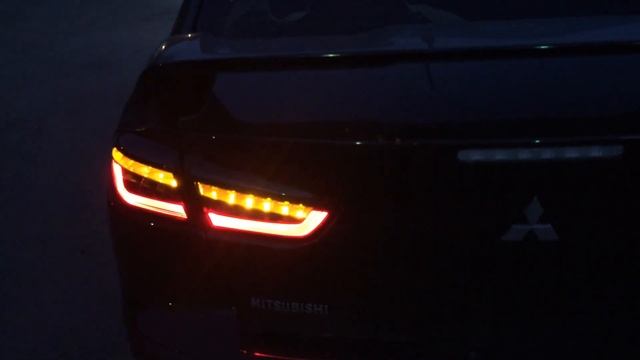 Задние светодиодные фары Lancer X (альтернативная оптика Mitsubishi) смотреть онлайн