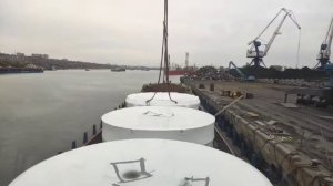 Погрузка в порту Ростов на Дону
