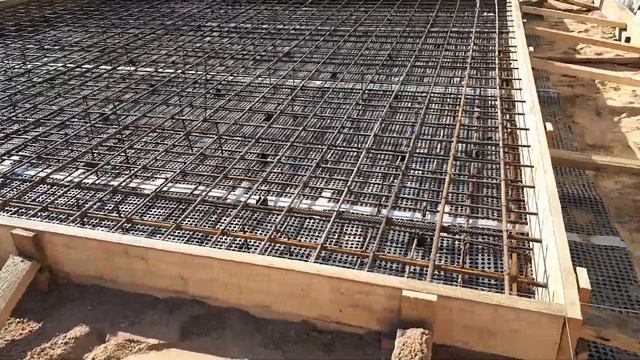 Армировка и опалубка для бетонной плиты смотреть онлайн