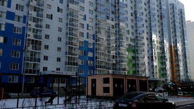 Прогулка по ЖК Грин парк.