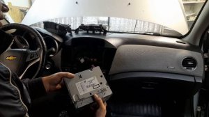 как снять штатную магнитолу шевроле круз и как снимается блок отопителя