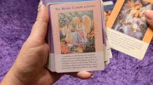 Box Opening Viewing of Angels of Abundance Oracle Cards (no talking)