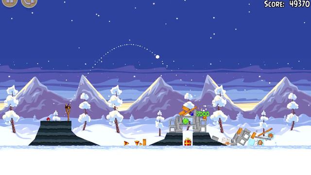 Angry Birds Seasons. Wreck the Halls (level 1-17) 3 stars Прохождение от SAFa смотреть онлайн