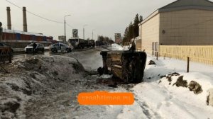 Асбест сбили дедушку