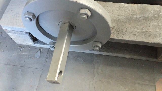 Колонка управления прямоходной задвижкой