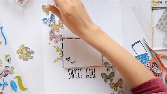 Clique Kits: Scrapbooking Process Video #4 with May 2016 NORTHERN LIGHTS kit смотреть онлайн